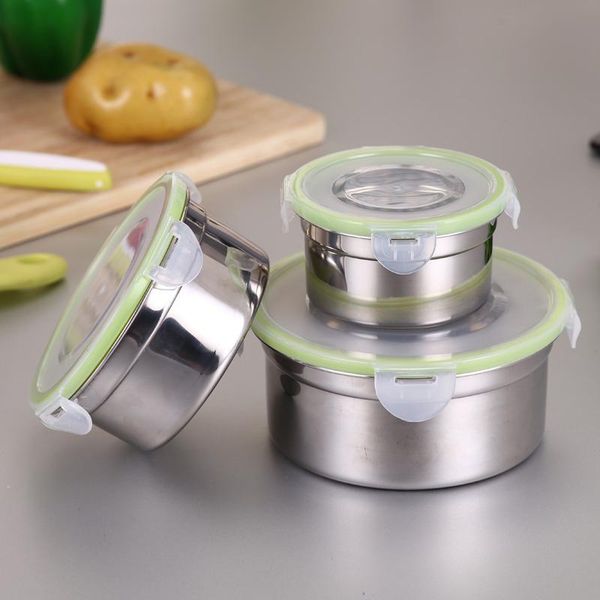 3pcs round lunch box stainless steel 280/500 / 900ml leakproof dinnerware sets
3pcs round lunch box stainless steel 280/500 / 900ml leakproof dinnerware sets