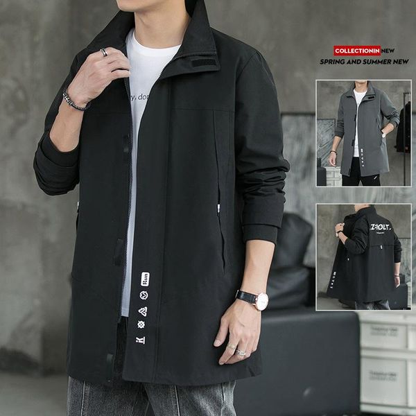 women's trench coats 2021 autumn men's medium and long jacket windproof fashion coat youth loose trend hooded windbreaker, Tan;black
women's trench coats 2021 autumn men's medium and long jacket windproof fashion coat youth loose trend hooded windbreaker, Tan;black