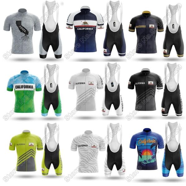 racing sets usa state california 2021 cycling jersey set summer clothing men road bike shirts suit bicycle bib shorts mtb ropa, Black;blue
racing sets usa state california 2021 cycling jersey set summer clothing men road bike shirts suit bicycle bib shorts mtb ropa, Black;blue