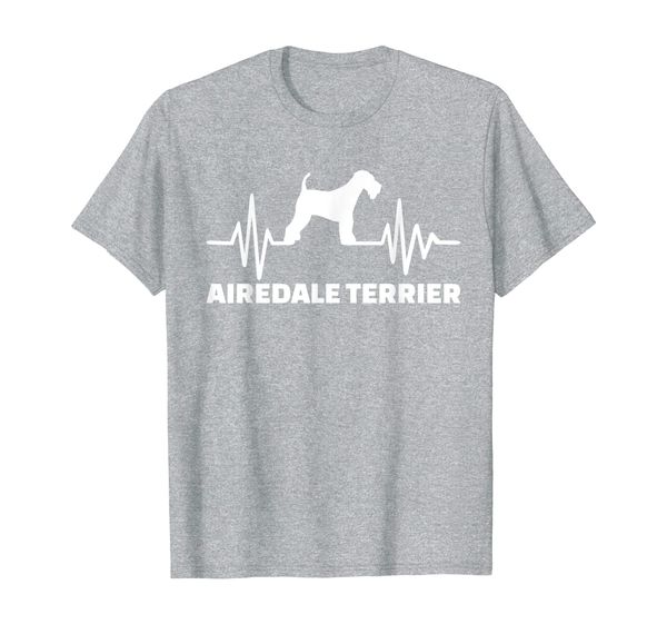 heartbeat airedale terrier t-shirt, White;black
heartbeat airedale terrier t-shirt, White;black