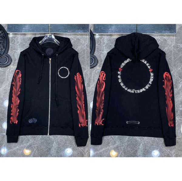 quality hoodie classic ch zipper autumn winter luxury fashion sweatshirts designer mens sweater horseshoe phantom cross print hooded woman, Black
quality hoodie classic ch zipper autumn winter luxury fashion sweatshirts designer mens sweater horseshoe phantom cross print hooded woman, Black