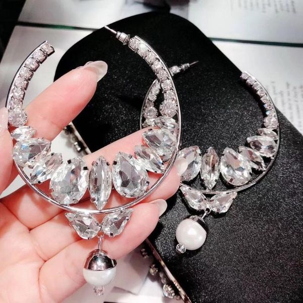 dangle & chandelier qiaose luxury crystal drop earrings for women fashion jewelry boho maxi collection accessories, Silver
dangle & chandelier qiaose luxury crystal drop earrings for women fashion jewelry boho maxi collection accessories, Silver