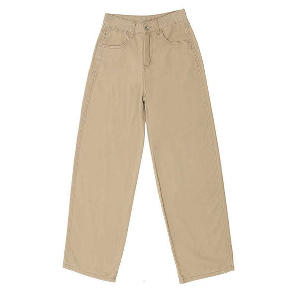 jeans women's cotton autumn and winter goddess pants 2021 loose high waist thin khaki wide leg straight, Black;white
jeans women's cotton autumn and winter goddess pants 2021 loose high waist thin khaki wide leg straight, Black;white