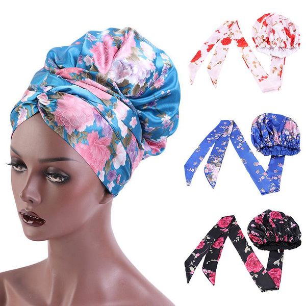 hair accessories women satin breathe hat bonnet salon night print turban cap cover bathing sleep head wrap
hair accessories women satin breathe hat bonnet salon night print turban cap cover bathing sleep head wrap
