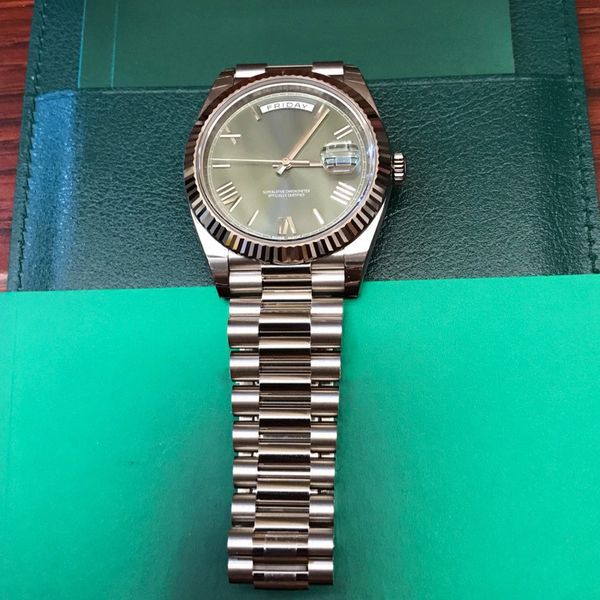 new rome mens watch automatic movement sapphire glass green face stainess original strap sweep mechanics watches mens wristwatch, Slivery;brown
new rome mens watch automatic movement sapphire glass green face stainess original strap sweep mechanics watches mens wristwatch, Slivery;brown
