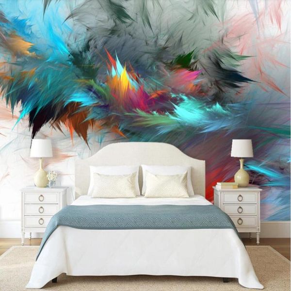 wallpapers custom 3d mural wallpaper nordic abstract watercolor art dazzle color feather living room background wall
wallpapers custom 3d mural wallpaper nordic abstract watercolor art dazzle color feather living room background wall