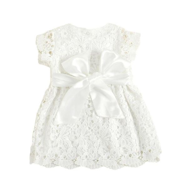 girl's dresses 2021 infant floral lace dress, baby girl hollow out tie up round neck short sleeve 1 piece, Red;yellow 
girl's dresses 2021 infant floral lace dress, baby girl hollow out tie up round neck short sleeve 1 piece, Red;yellow