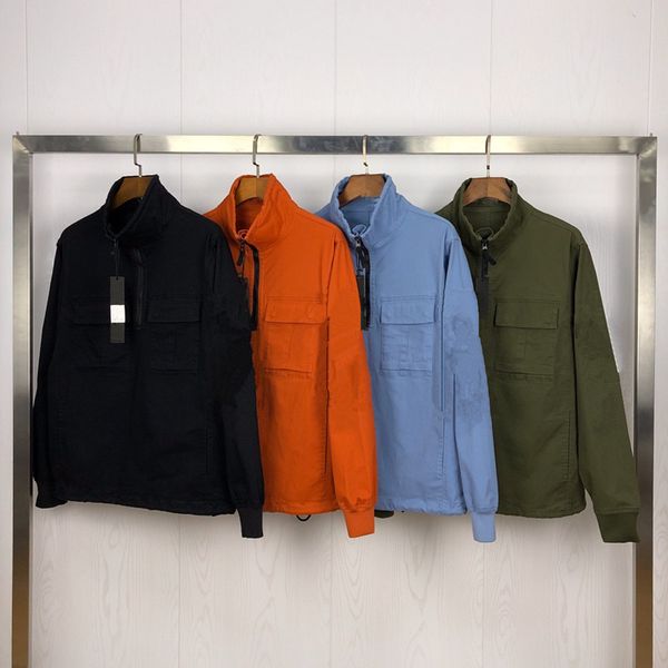 cptoney 2020ss spring and autumn european and american style half zipper konng gong casual jacket with trendy brand trend coat, Black;brown 
cptoney 2020ss spring and autumn european and american style half zipper konng gong casual jacket with trendy brand trend coat, Black;brown