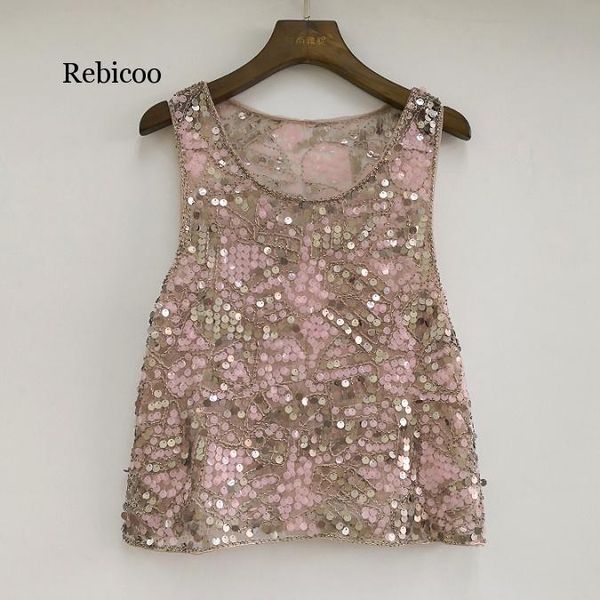 women's tanks & camis embellished sequin evening ladies vintage beaded mesh summer casual sleeveless paisley tank with appliques, White
women's tanks & camis embellished sequin evening ladies vintage beaded mesh summer casual sleeveless paisley tank with appliques, White