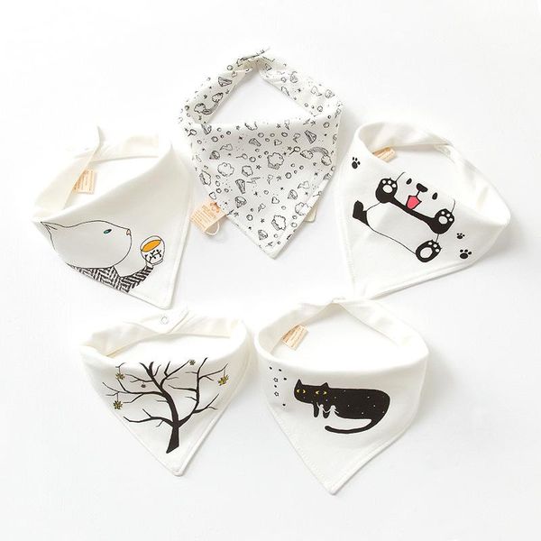hair accessories 5pcs baby bibs cartoon print 9 type cotton babador bandana bib for babies scarf boys girls burp bavoir bandanas, Slivery;white
hair accessories 5pcs baby bibs cartoon print 9 type cotton babador bandana bib for babies scarf boys girls burp bavoir bandanas, Slivery;white
