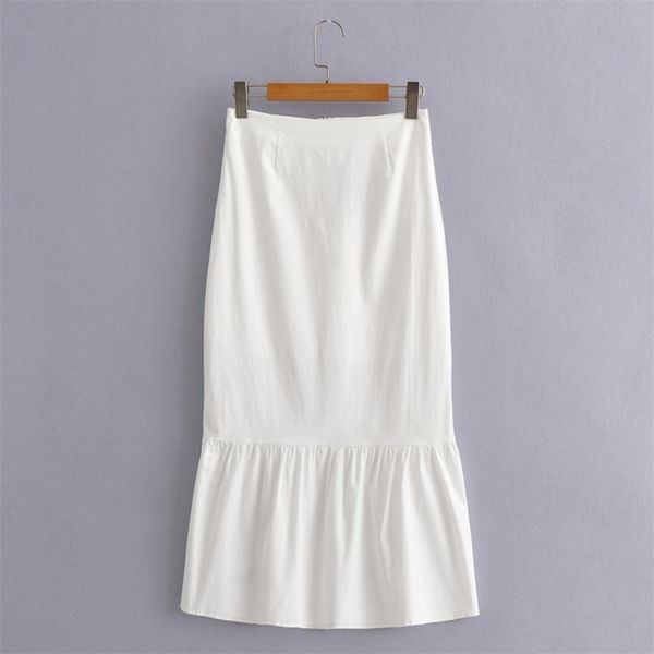 women high waist white trumpet skirts fashion slim hipscon pleated ol office lady party date bottom 210524, Black
women high waist white trumpet skirts fashion slim hipscon pleated ol office lady party date bottom 210524, Black