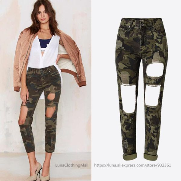 women's jeans boyfriend high waist camouflage ripped woman loose demin pants army green jean for women plus size 44 ropa mujer verano, Blue
women's jeans boyfriend high waist camouflage ripped woman loose demin pants army green jean for women plus size 44 ropa mujer verano, Blue