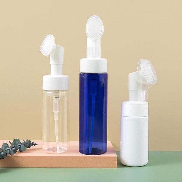 liquid soap dispenser foaming bottle facial cleanser foam maker with silicone clean brush portable facewashing mousse bottles
liquid soap dispenser foaming bottle facial cleanser foam maker with silicone clean brush portable facewashing mousse bottles