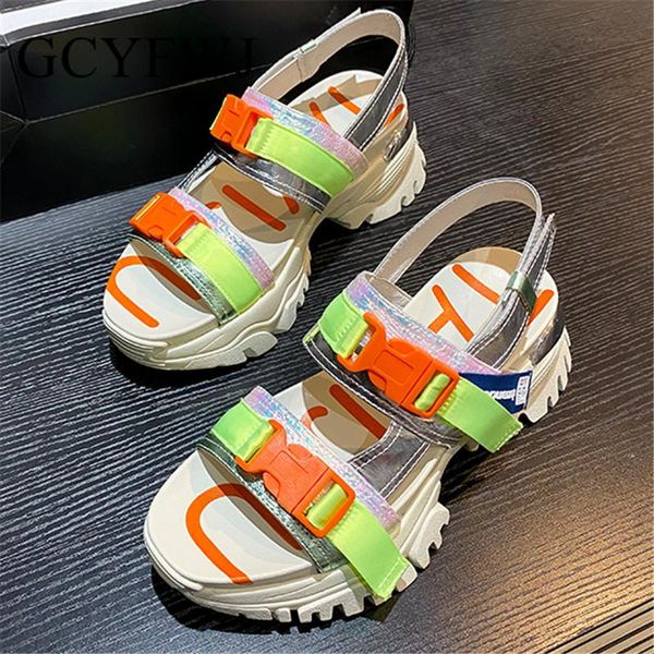 women sports sandals colour mixture genuine leather open toe girl thick bottom shoeshollow coarse 2021, Black
women sports sandals colour mixture genuine leather open toe girl thick bottom shoeshollow coarse 2021, Black