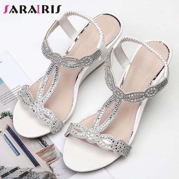 sandals sarairis arrival elegant high wedges shoes woman cool slip-on crystal women daily casual heeled ol, Black
sandals sarairis arrival elegant high wedges shoes woman cool slip-on crystal women daily casual heeled ol, Black