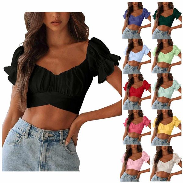 yoga outfit women's fashion ruffle short sleeve off shoulder tie up back crop blouse sports bra without underwire tube
yoga outfit women's fashion ruffle short sleeve off shoulder tie up back crop blouse sports bra without underwire tube