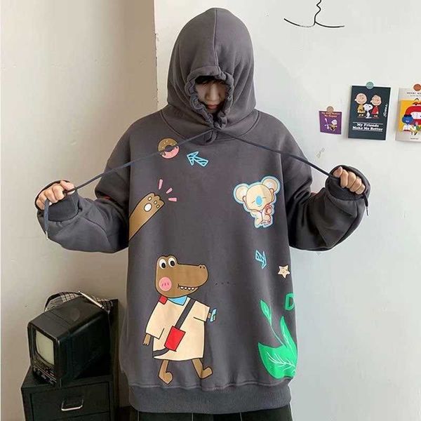hooded sweater men's plush thickened spring and autumn winter 2020 new fashion brand ins coat large hip hop, Black
hooded sweater men's plush thickened spring and autumn winter 2020 new fashion brand ins coat large hip hop, Black