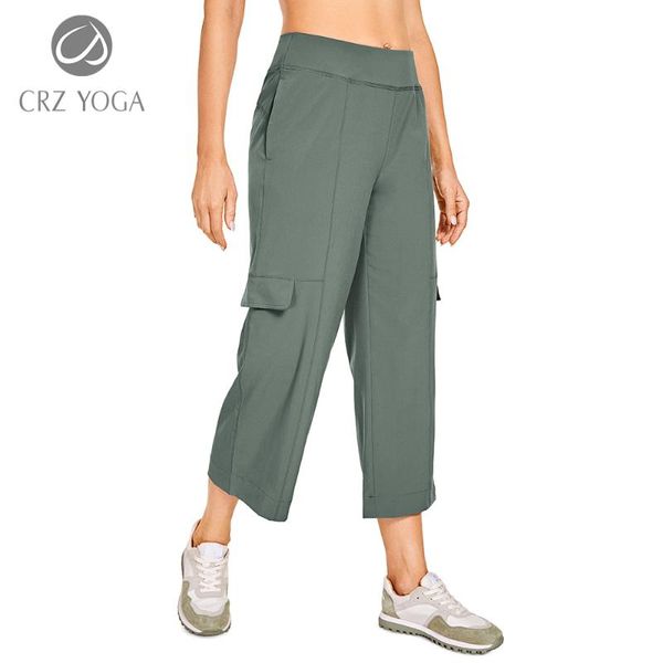 running pants crz yoga women's lightweight loose wide leg capri joggers with cargo pockets elastic waist athletic lounge travel, Black;blue
running pants crz yoga women's lightweight loose wide leg capri joggers with cargo pockets elastic waist athletic lounge travel, Black;blue