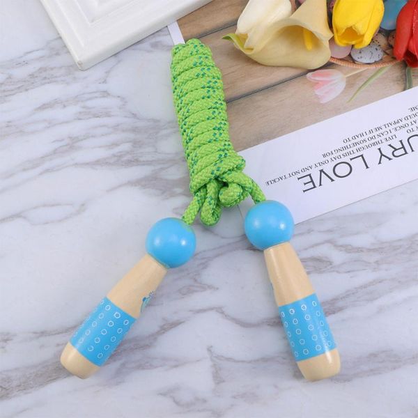 wood kids jumping ropes sport body building kindergarten skipping rope handle fitness rope(blue,green) jump
wood kids jumping ropes sport body building kindergarten skipping rope handle fitness rope(blue,green) jump