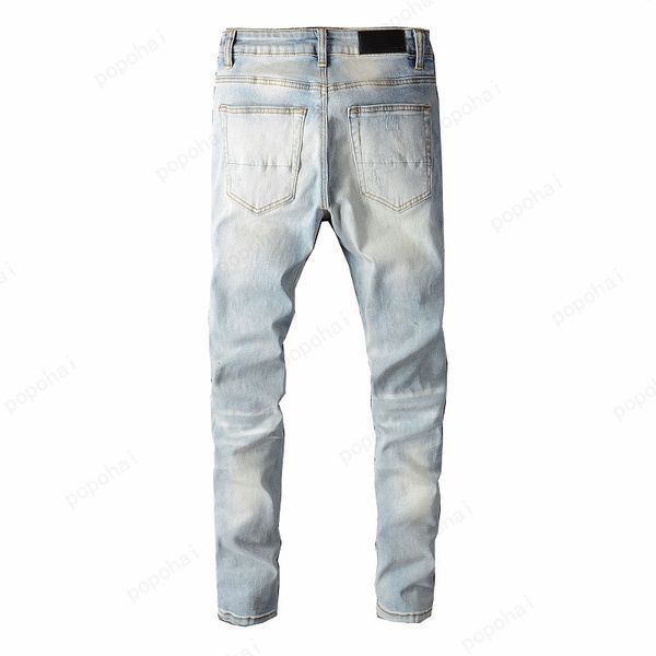 new men distressed ripped skinny jeans fashion mens jean slim motorcycle moto biker causal mens denim pants hip hop men jeans 21101503q, Blue
new men distressed ripped skinny jeans fashion mens jean slim motorcycle moto biker causal mens denim pants hip hop men jeans 21101503q, Blue