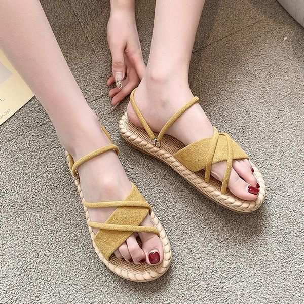 women sandals gladiator cross-tied platform comfortable vintage rope beach shoes non-slip, Black
women sandals gladiator cross-tied platform comfortable vintage rope beach shoes non-slip, Black