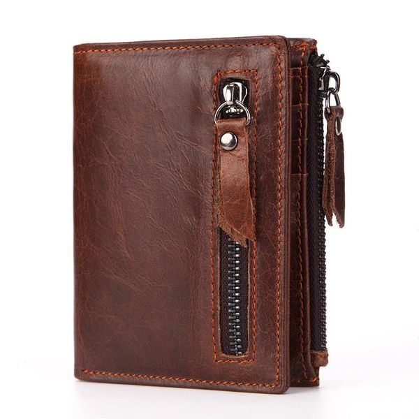 wallets men's luxury leather wallet short multifunctional zipper coin purse first layer cowhide male small card holder, Red;black
wallets men's luxury leather wallet short multifunctional zipper coin purse first layer cowhide male small card holder, Red;black