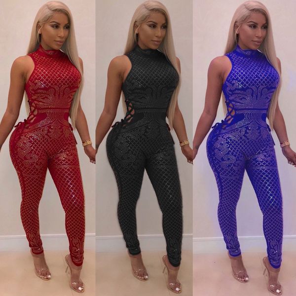jumpsuits,rompers beautiful trend big size women's stand collar sleeveless geometric drill hollow high waist jumpsuit
jumpsuits,rompers beautiful trend big size women's stand collar sleeveless geometric drill hollow high waist jumpsuit