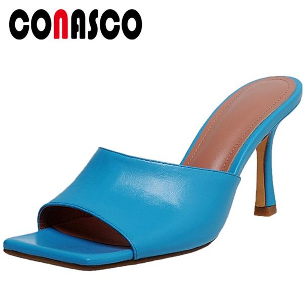 women sandals pumps genuine leather summer fashion concise slippers heels casual shoes woman, Black
women sandals pumps genuine leather summer fashion concise slippers heels casual shoes woman, Black