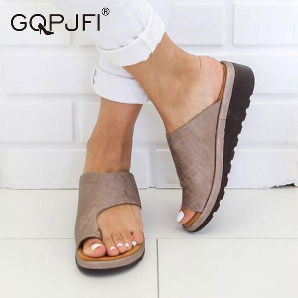 slippers women's shoes woman pu leather flat bottom ladies casual soft big toe foot correction sandals orthopedic thumb bag orthosis, Black
slippers women's shoes woman pu leather flat bottom ladies casual soft big toe foot correction sandals orthopedic thumb bag orthosis, Black