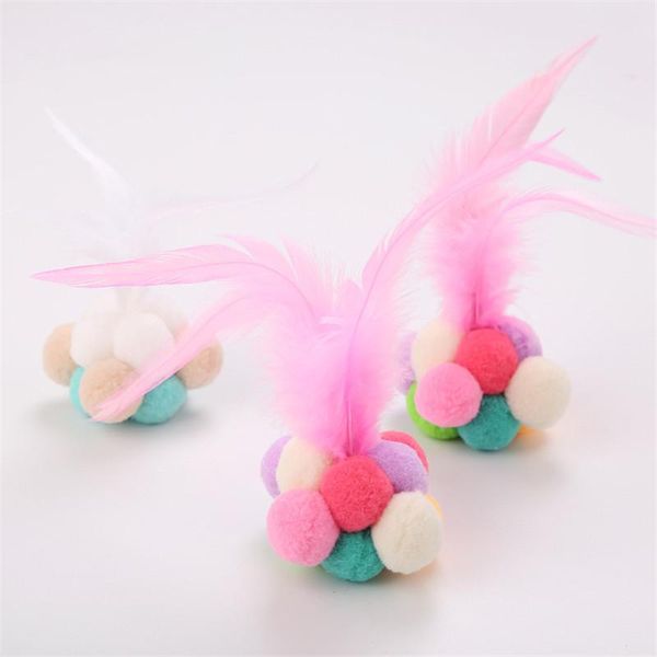 cat toys pet supplies cats toy ball sound squeak colorful plush feather bell funny interactive for dropship
cat toys pet supplies cats toy ball sound squeak colorful plush feather bell funny interactive for dropship