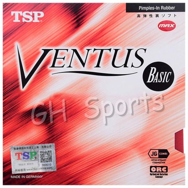 ventus basic table tennis rubber (made in germany) pips-in pong sponge raquets 
ventus basic table tennis rubber (made in germany) pips-in pong sponge raquets