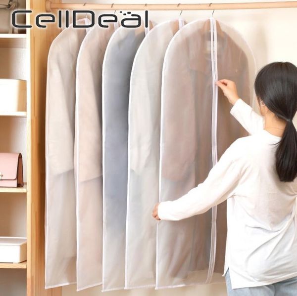 clothing & wardrobe storage 5/10 pcs hanging clothes garment dress suit coat dust cover satchel pouch case organizer
clothing & wardrobe storage 5/10 pcs hanging clothes garment dress suit coat dust cover satchel pouch case organizer