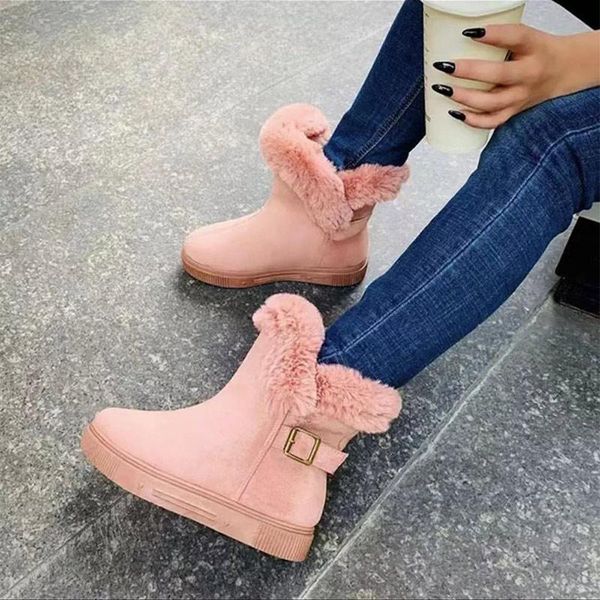 boots women snow warm flats plush ankle boot female comfortable slip-on leisure winter fashion ladies cotton shoes plus size, Black
boots women snow warm flats plush ankle boot female comfortable slip-on leisure winter fashion ladies cotton shoes plus size, Black