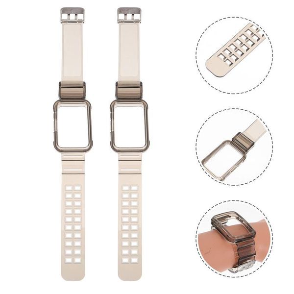 watch bands 2pcs creative straps pretty black watchbands practical wrist, Black;brown
watch bands 2pcs creative straps pretty black watchbands practical wrist, Black;brown