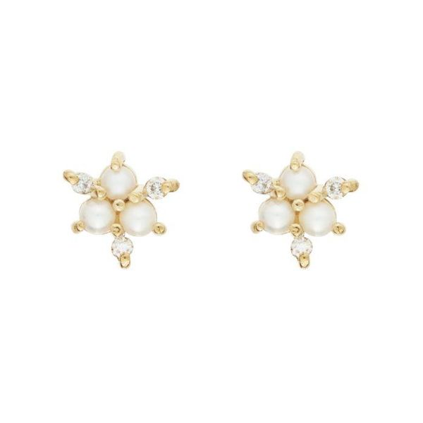 stud cz pearl stone paved small snowflake earring 925 sterling silver delicate dainty jewelry wholesale, Golden;silver
stud cz pearl stone paved small snowflake earring 925 sterling silver delicate dainty jewelry wholesale, Golden;silver