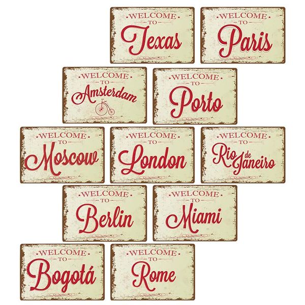 welcome to our country metal decor wall art vintage tin sign rustic beach store bar painting plaques home decor 20*30cm
welcome to our country metal decor wall art vintage tin sign rustic beach store bar painting plaques home decor 20*30cm