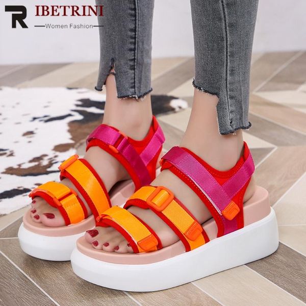 dress shoes ribetrini leisure women brand summer open toe mixed color platform sandals wedges fashion, Black
dress shoes ribetrini leisure women brand summer open toe mixed color platform sandals wedges fashion, Black