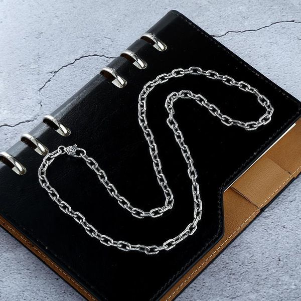 chains retro style back pattern men's all-match necklace silver personality simple trend male niche design pendant with chain
chains retro style back pattern men's all-match necklace silver personality simple trend male niche design pendant with chain