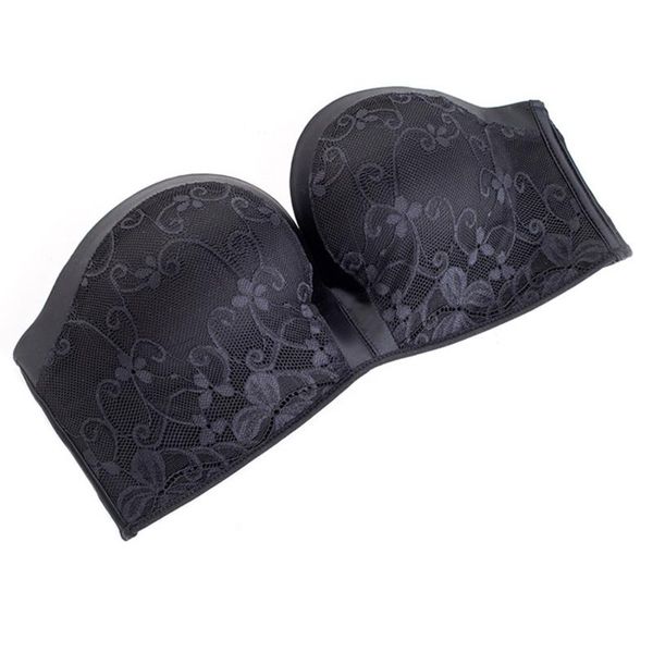 bras women comfortable solid color soutien gorge femme strapless bra push up lace underwear 2021, Red;black
bras women comfortable solid color soutien gorge femme strapless bra push up lace underwear 2021, Red;black