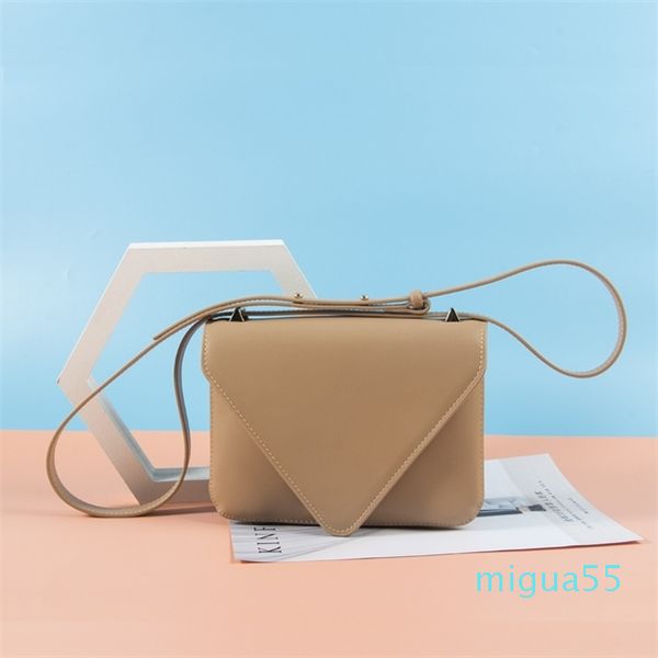 design triangle flap single shoulder messenger bag quality women's cowhide multi compartment chain organ bag
design triangle flap single shoulder messenger bag quality women's cowhide multi compartment chain organ bag
