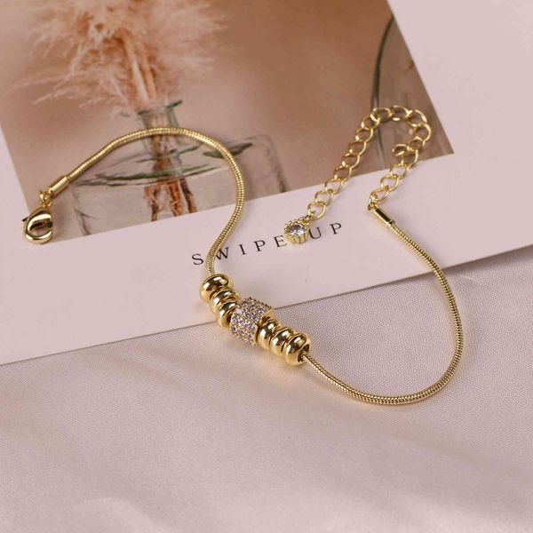 bracelet advanced feeling small waist women's fashion minority design sister girlfriends couple hand jewelry net red temperament, Golden;silver
bracelet advanced feeling small waist women's fashion minority design sister girlfriends couple hand jewelry net red temperament, Golden;silver