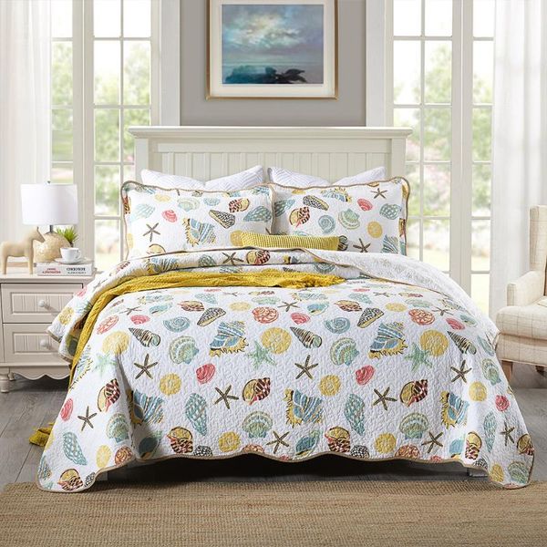 comforters & sets marine bedspread on the bed cotton quilt set 3pcs pastoral printed cover queen size coverlet quilted blanket for double
comforters & sets marine bedspread on the bed cotton quilt set 3pcs pastoral printed cover queen size coverlet quilted blanket for double