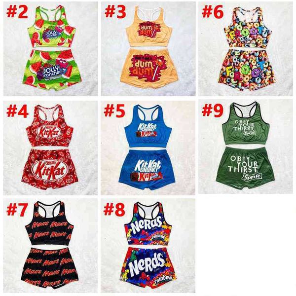 women tracksuits 2 pieces set designer vest shorts yoga pants outfits cartoon letters printed casual ladies clothing suspenders suit, Gray
women tracksuits 2 pieces set designer vest shorts yoga pants outfits cartoon letters printed casual ladies clothing suspenders suit, Gray
