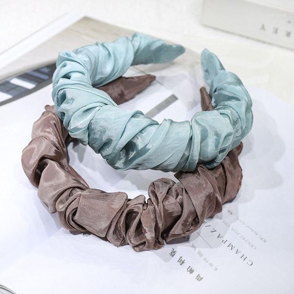 korean fresh style women wide headband simple shiny solid candy color hair hoop ruched wrinkled evening party bandana1
korean fresh style women wide headband simple shiny solid candy color hair hoop ruched wrinkled evening party bandana1