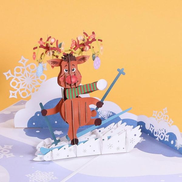 greeting cards christmas festival 3d card stereo paper sculpture handmade creative blessing message
greeting cards christmas festival 3d card stereo paper sculpture handmade creative blessing message