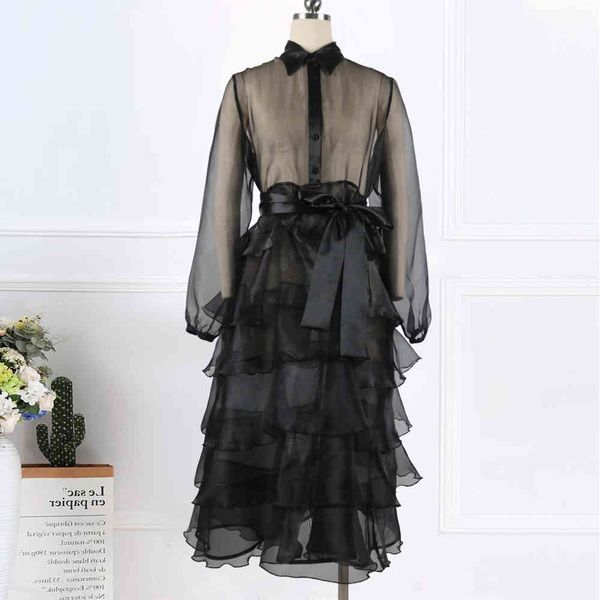 female black cake party plied see through transparent long sleeve plus size xl birthday event celebrity dress d7ug, Black;gray
female black cake party plied see through transparent long sleeve plus size xl birthday event celebrity dress d7ug, Black;gray