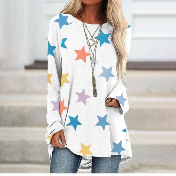 women's t-shirt landscape print women t shirt 2021 spring o-neck long oversize sleeve loose pullover casual female tee sweatshirt, White
women's t-shirt landscape print women t shirt 2021 spring o-neck long oversize sleeve loose pullover casual female tee sweatshirt, White