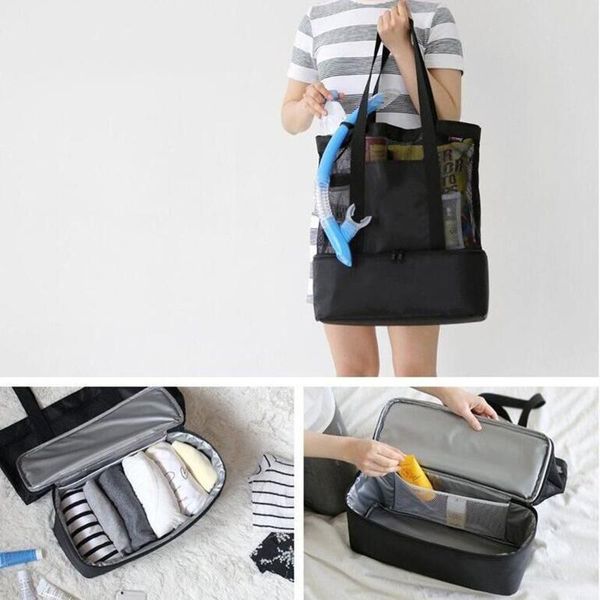 camping beach mesh tote bag outdoor insulation fresh-keeping package organizer multifunctional packing travel storage bags
camping beach mesh tote bag outdoor insulation fresh-keeping package organizer multifunctional packing travel storage bags