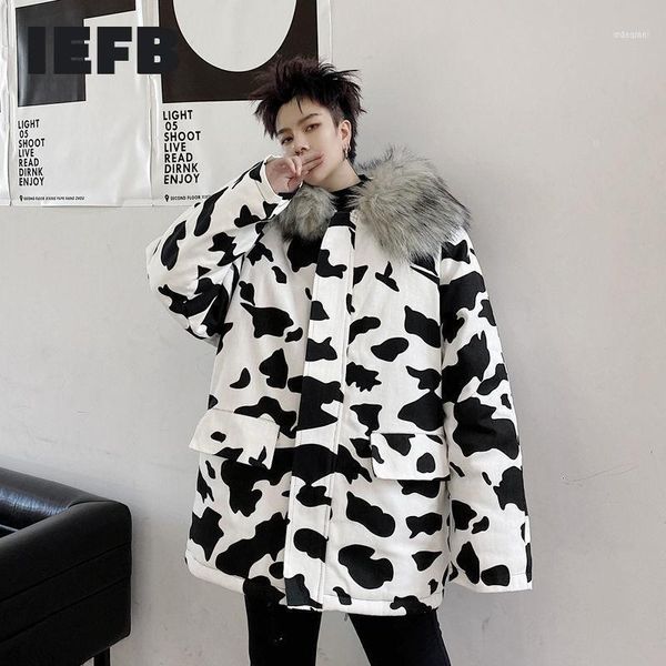 men's down & parkas men's cotton padded jacket with detachable fur collar zebra stripes pattern loose hooded oversized winter coat, Black
men's down & parkas men's cotton padded jacket with detachable fur collar zebra stripes pattern loose hooded oversized winter coat, Black