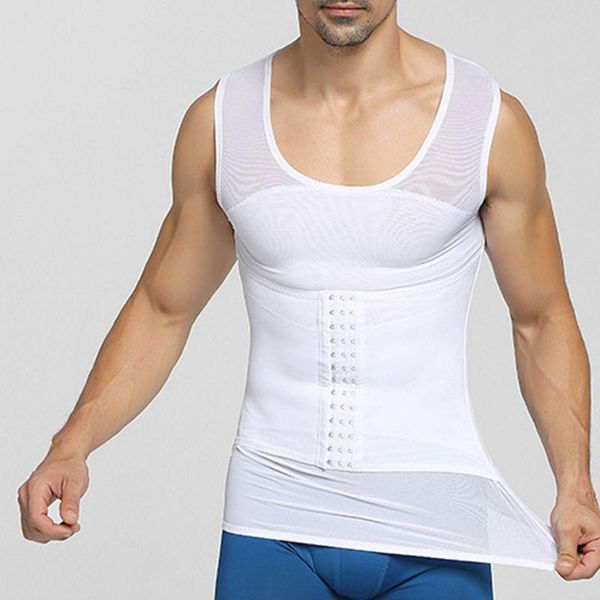men's body shapers 1pc mens shapewear adjustable tummy control vest waist trainer slimming tank, Black;brown
men's body shapers 1pc mens shapewear adjustable tummy control vest waist trainer slimming tank, Black;brown